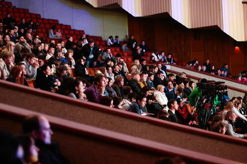 Gemeinschaft beim Event